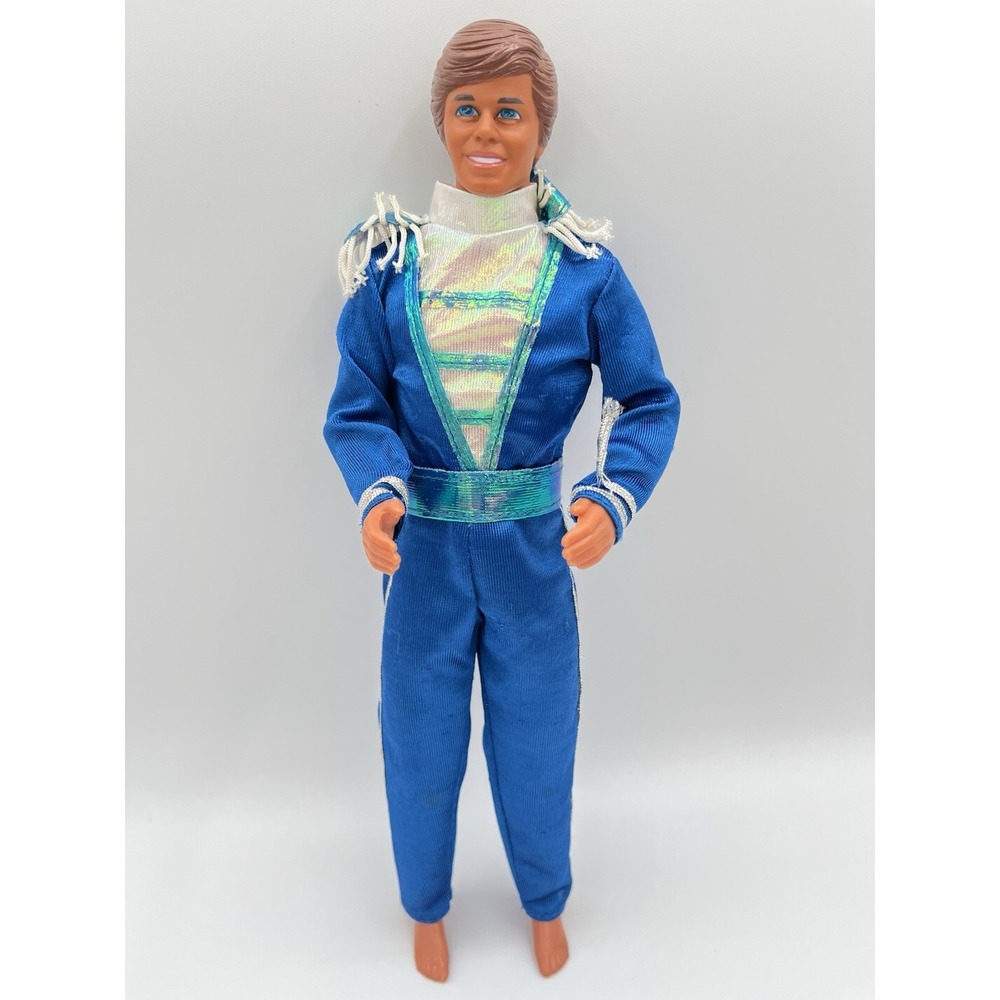 Vintage Mattel Barbie Ken Doll Blue Marching Band Uniform Outfit No Shoes